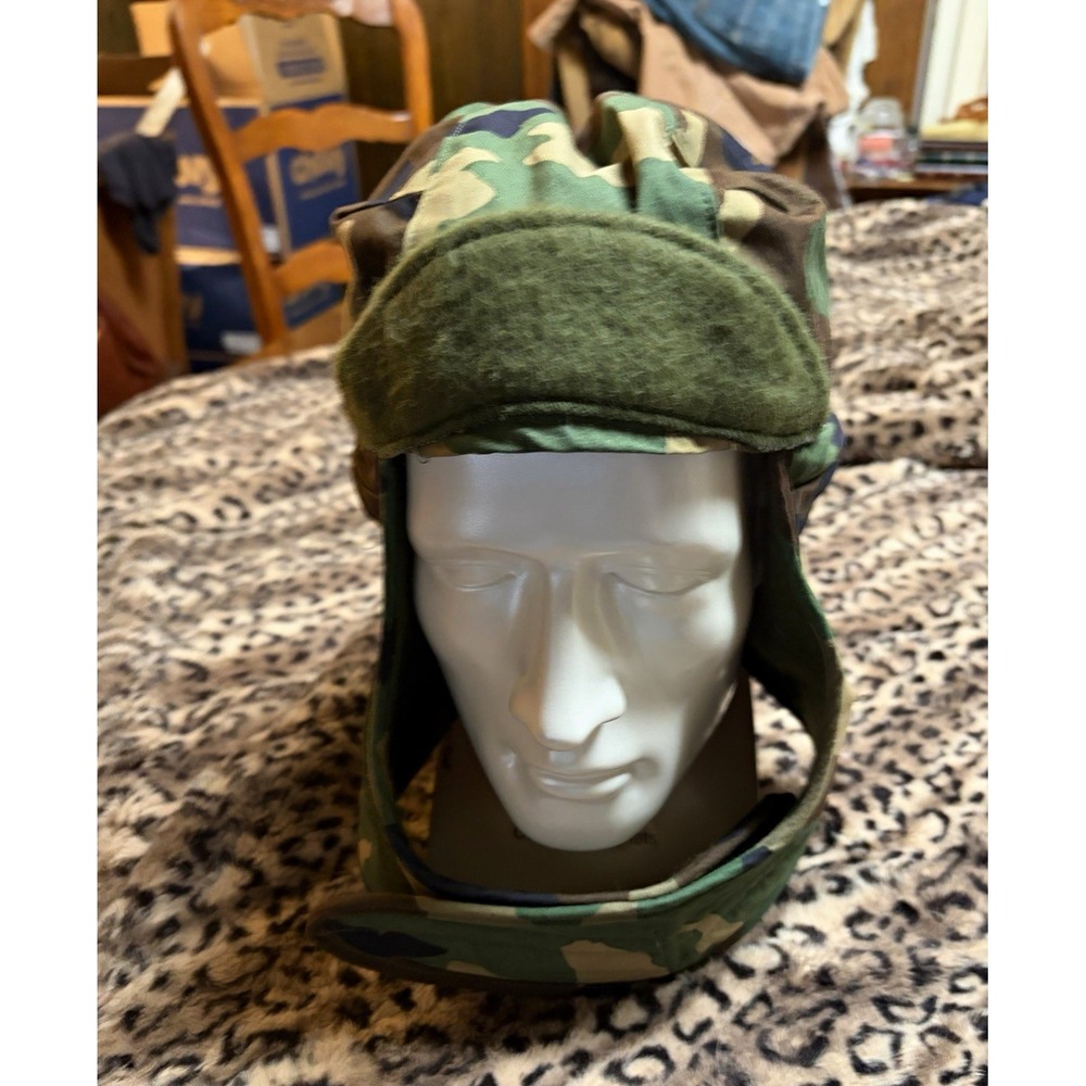 Camouflage Military Helmet Cover with Ear Flap - Militaria Theme
